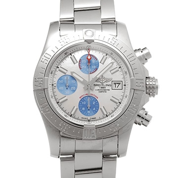 ブライトリング アベンジャーII マザーオブパール スカイ A1338111/A808 ホワイトシェル/ブルーシェル メンズ 時計 【中古】【wristwatch】