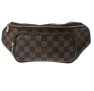 ルイ ヴィトン ダミエ バムバッグ メルヴィール ブラウン N51172 ダミエキャンバス メンズ バッグ 【中古】【bag】