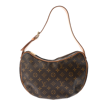 ルイ ヴィトン モノグラム クロワッサン MM  ブラウン M51512 モノグラムキャンバス レディース バッグ 【中古】【bag】