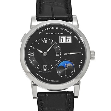 ランゲ＆ゾーネ ランゲ1 ムーンフェイズ 192.029 ブラック メンズ 時計 【中古】【wristwatch】
