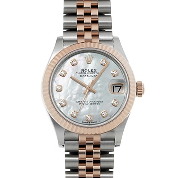 ロレックス デイトジャスト 31 278271NG ホワイトシェル/ダイヤモンド ユニセックス 時計 【新品】【wristwatch】