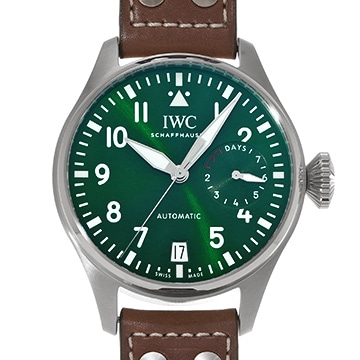 IWC ビッグパイロットウォッチ 7デイズ IW501015 ダークグリーン メンズ 時計 【中古】【wristwatch】