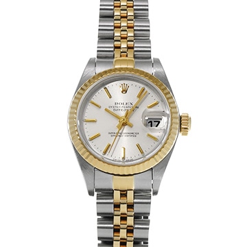 ロレックス デイトジャスト 79173 グレー レディース 時計 【中古】【wristwatch】