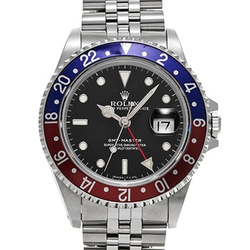 ロレックス GMTマスター 16700 ブラック メンズ 時計 【中古】【wristwatch】