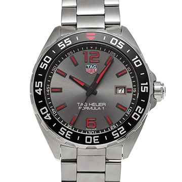 タグ ホイヤー フォーミュラ1 クォーツ WAZ1018.BA0842 グレー メンズ 時計 【中古】【wristwatch】