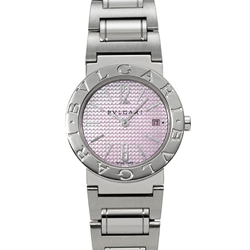 ブルガリ ブルガリブルガリ BB26SS ピンクシェル レディース 時計 【中古】【wristwatch】