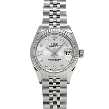 ロレックス レディ デイトジャスト 28 279174G シルバー/ダイヤモンド レディース 時計 【中古】【wristwatch】