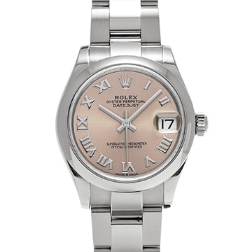 ロレックス デイトジャスト 31 278240 ピンク ユニセックス 時計 【中古】【wristwatch】