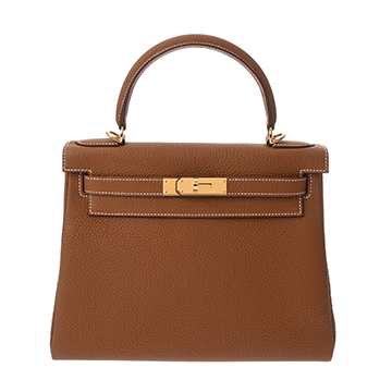 エルメス ケリー 28 内縫い 2WAY ゴールド トゴ レディース バッグ 【未使用】【bag】