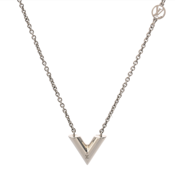ルイ ヴィトン エッセンシャルV 新型 シルバー M63197 メタル レディース ジュエリー 【中古】【jewelry】