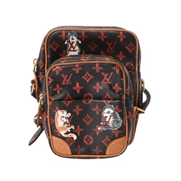 ルイ ヴィトン キャットグラム パナムセット トランスフォームドモノグラム 2019年クルーズコレクション ブラウン/オレンジ M44399 モノグラムキャンバス レディース バッグ 【中古】【bag】