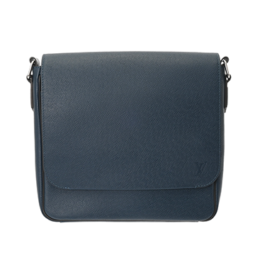 ルイ ヴィトン タイガ ロマン PM ブルーマリーヌ M32725 レザー メンズ バッグ 【中古】【bag】