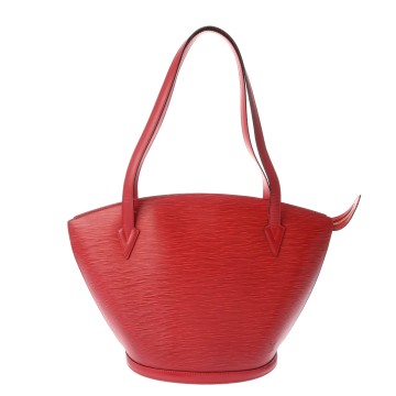 ルイ ヴィトン エピ サンジャック ショッピング カスティリアンレッド M52267 エピレザー レディース バッグ 【中古】【bag】