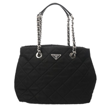 プラダ 2WAY トート ブラック 1BG740 ナイロン レディース バッグ 【中古】【bag】