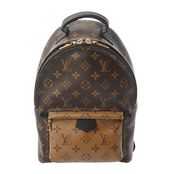 ルイ ヴィトン モノグラムリバース パームスプリング バックパック PM  ブラウン/キャメル M43116 モノグラムキャンバス レディース バッグ 【中古】【bag】