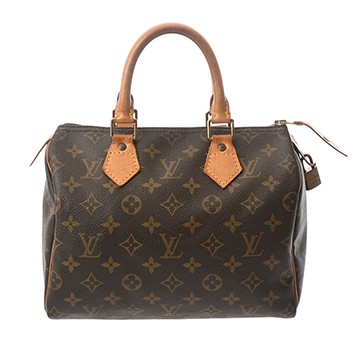 ルイ ヴィトン モノグラム スピーディ25 ブラウン M41528 モノグラムキャンバス レディース バッグ 【中古】【bag】
