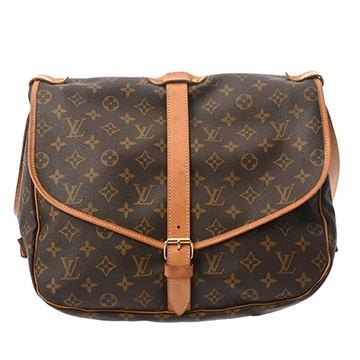 ルイ ヴィトン モノグラム ソミュール 35 ブラウン M42254 モノグラムキャンバス ユニセックス バッグ 【中古】【bag】