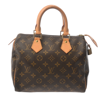 ルイ ヴィトン モノグラム スピーディ 25 ブラウン M41528 モノグラムキャンバス レディース バッグ 【中古】【bag】