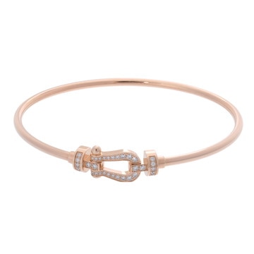 フレッド フォース10 バングル MM ゴールド 6B1116-002 K18ピンクゴールド PG レディース ジュエリー 【中古】【jewelry】