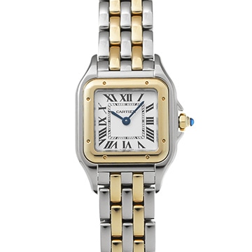 カルティエ パンテール ドゥ カルティエ SM W2PN0018 シルバー レディース 時計 【中古】【wristwatch】