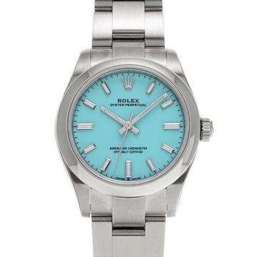 ロレックス オイスターパーペチュアル 31 277200 ターコイズブルー ユニセックス 時計 【中古】【wristwatch】