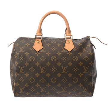 ルイ ヴィトン モノグラム スピーディ30 マロン M41526 モノグラムキャンバス レディース バッグ 【中古】【bag】