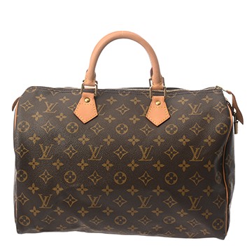 ルイ ヴィトン モノグラム スピーディ35 ブラウン M41524 モノグラムキャンバス レディース バッグ 【中古】【bag】