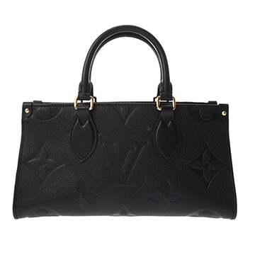 ルイ ヴィトン モノグラムアンプラント オンザゴー EW ノワール M23640 レザー ユニセックス バッグ 【中古】【bag】