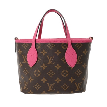 ルイ ヴィトン モノグラム ネヴァーフル インサイドアウト BB ローズ ポンディシェリ  M12106 モノグラムキャンバス レディース バッグ 【中古】【bag】