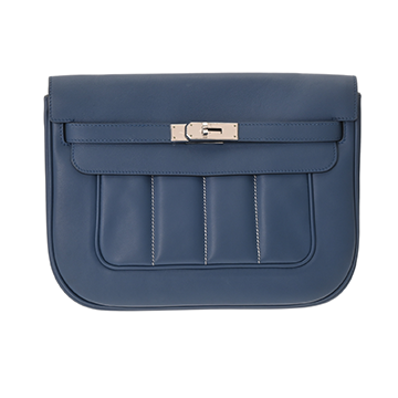 エルメス ベルリンヌ 28 ブルーアガット ヴォースイフト レディース バッグ 【中古】【bag】