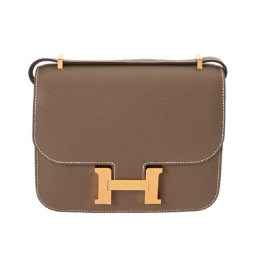 エルメス コンスタンス3 18 ミロワール エトゥープ ヴォースイフト レディース バッグ 【新品】【bag】