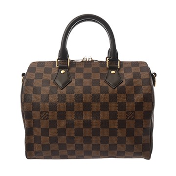 ルイ ヴィトン ダミエ スピーディバンドリエール25 2WAY ブラウン N40575 ダミエキャンバス レディース バッグ 【中古】【bag】