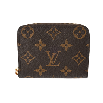 ルイ ヴィトン モノグラム ジッピーコインパース  ブラウン M60067 モノグラムキャンバス ユニセックス 財布 【新品】【purse】