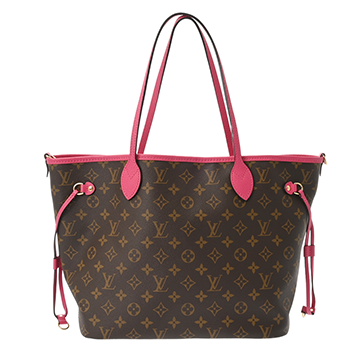 ルイ ヴィトン モノグラム ネヴァーフル インサイドアウト MM ポンディシェリピンク M12707 モノグラムキャンバス レディース バッグ 【中古】【bag】