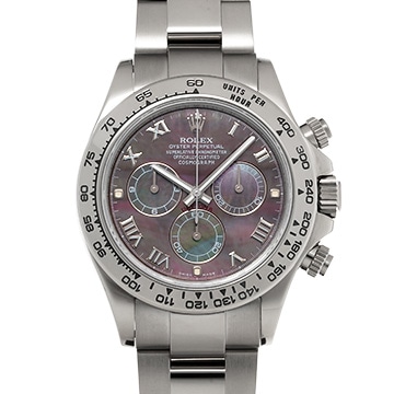 ロレックス コスモグラフ デイトナ 116509NR ブラックシェル メンズ 時計 【中古】【wristwatch】