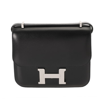 エルメス コンスタンス3 18 ミロワール ブラック ボックスカーフ レディース バッグ 【未使用】【bag】