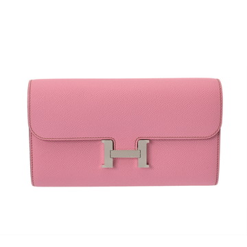 エルメス コンスタンスロング トゥーゴー モーヴジルベストル ヴォーエプソン ユニセックス 財布 【中古】【purse】