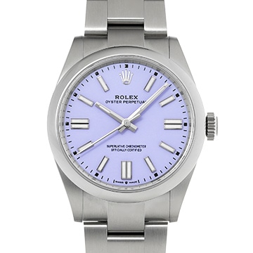 ロレックス オイスターパーペチュアル 41 134300 ラベンダー メンズ 時計 【新品】【wristwatch】