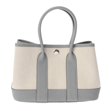 エルメス ネオ ガーデンパーティ 23 エクリュ/グリパンタン トワルアッシュ/ネゴンダ レディース バッグ 【未使用】【bag】