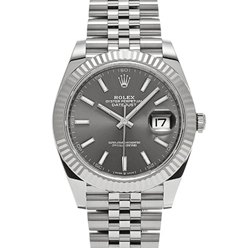 ロレックス デイトジャスト 41 126334 スレート メンズ 時計 【中古】【wristwatch】