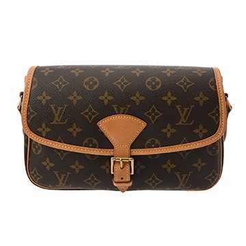 ルイ ヴィトン モノグラム ソローニュ ブラウン M42250 モノグラムキャンバス レディース バッグ 【中古】【bag】