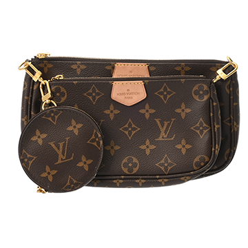 ルイ ヴィトン モノグラム ミュルティ ポシェット アクセソワール ローズクレ―ル M44840 モノグラムキャンバス ユニセックス バッグ 【中古】【bag】