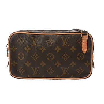 ルイ ヴィトン モノグラム マルリー バンドリエール ブラウン M51828 モノグラムキャンバス レディース バッグ 【中古】【bag】