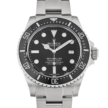 ロレックス シードゥエラー 4000 116600 ブラック メンズ 時計 【中古】【wristwatch】