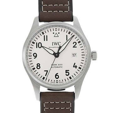 IWC パイロットウォッチ マーク XVIII IW327012 シルバーメッキ メンズ 時計 【中古】【wristwatch】