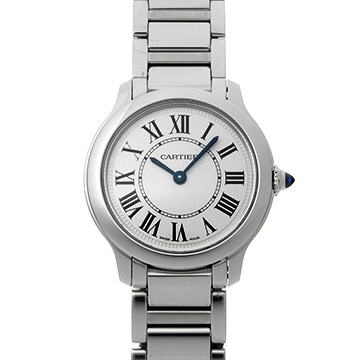 カルティエ ロンド マスト ドゥ カルティエ WSRN0033 シルバー レディース 時計 【中古】【wristwatch】