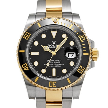 ロレックス サブマリーナ デイト 116613LN ブラック メンズ 時計 【中古】【wristwatch】