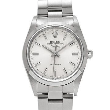 ロレックス エアキング 14000M シルバー メンズ 時計 【中古】【wristwatch】