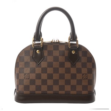 ルイ ヴィトン ダミエ アルマ BB 2WAY ブラウン N41221 ダミエキャンバス レディース バッグ 【中古】【bag】