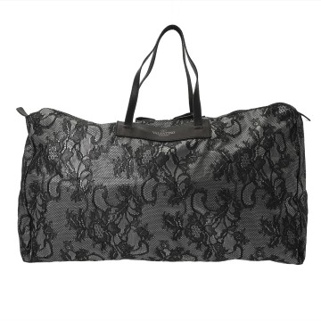 ヴァレンティノ トートバッグ ブラック/グレー ナイロン レディース バッグ 【中古】【bag】